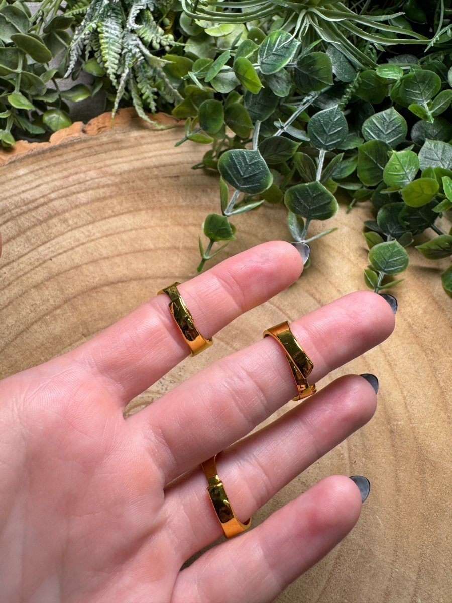 Hypersthene Ring Adjustable