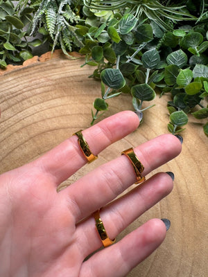Hypersthene Ring Adjustable