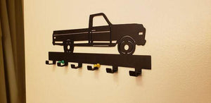 Chevy CST10 Keychain Rack – Steel Wall Mounted Classic Truck Organizer