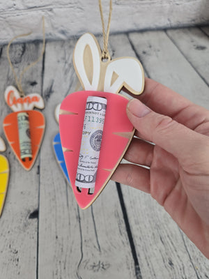 Easter Carrot Money Holder
