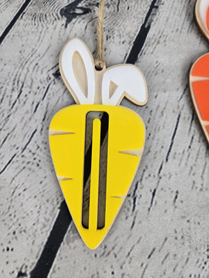 Easter Carrot Money Holder