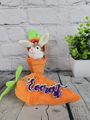 Personalized Bunny Rabbit Key Chain