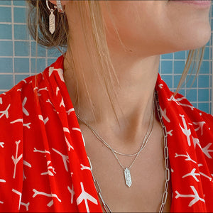 Mini Kundalini Serpent Necklace | Sterling Silver