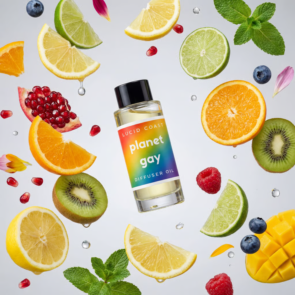 Planet Gay Diffuser Oil by Lucid Coast Co. product image 1