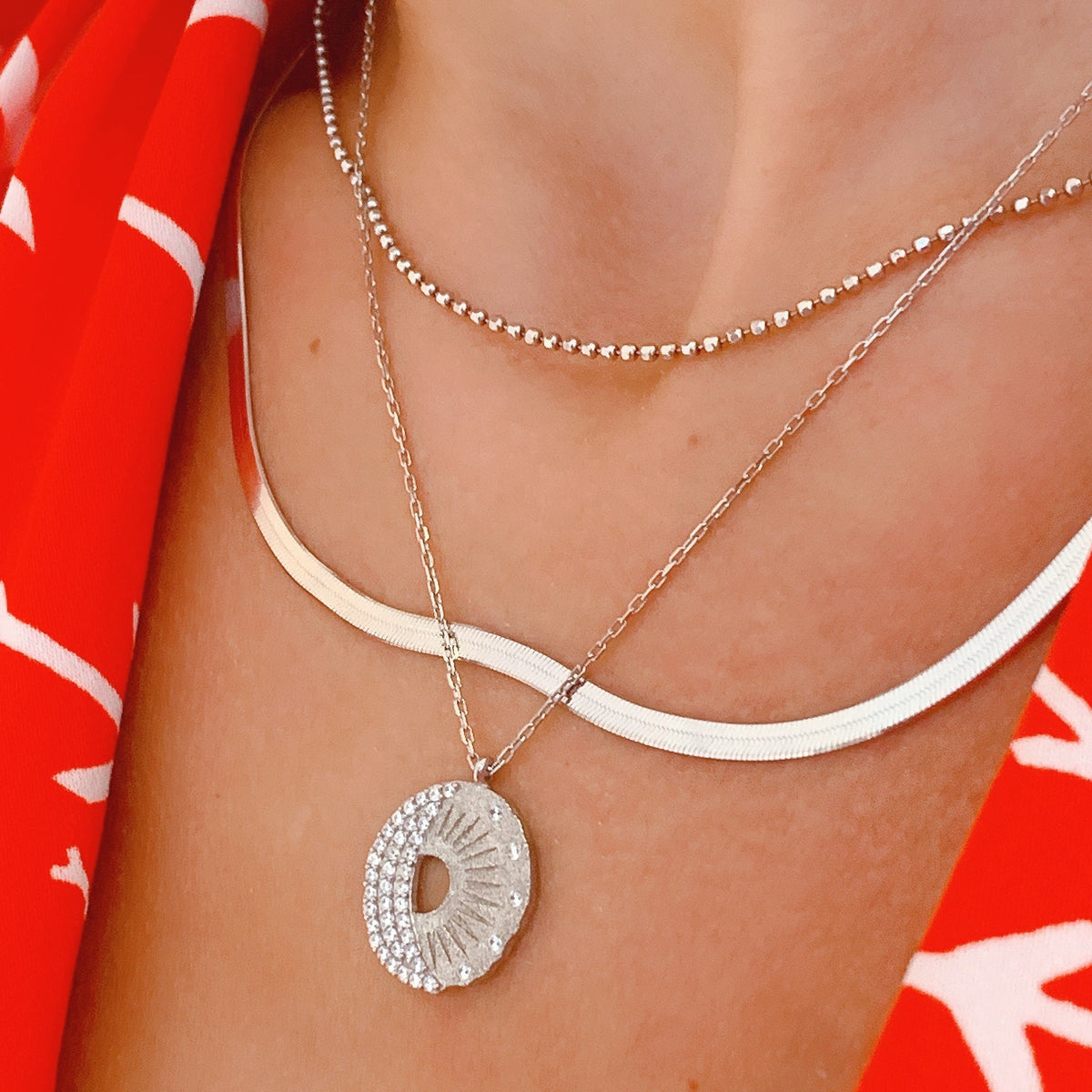 Celestial Coin Necklace | Gold Vermeil