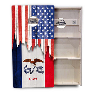 State Flag Cornhole Boards – HI–MD – Tournament Series