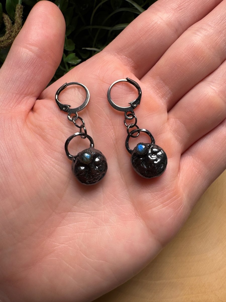 Ivy- Labradorite Goddess Earrings