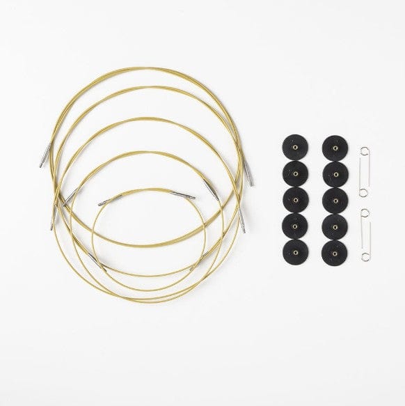 Swivel Knitting Needle Cable Set