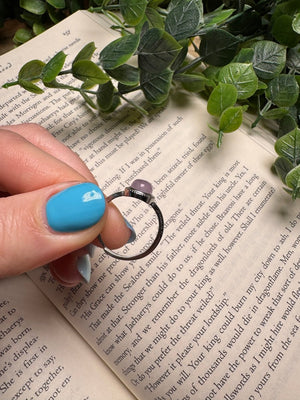 Kunzite Adjustable Ring