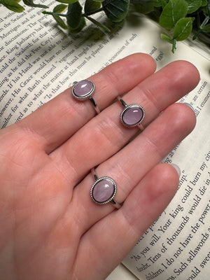 Kunzite Adjustable Ring