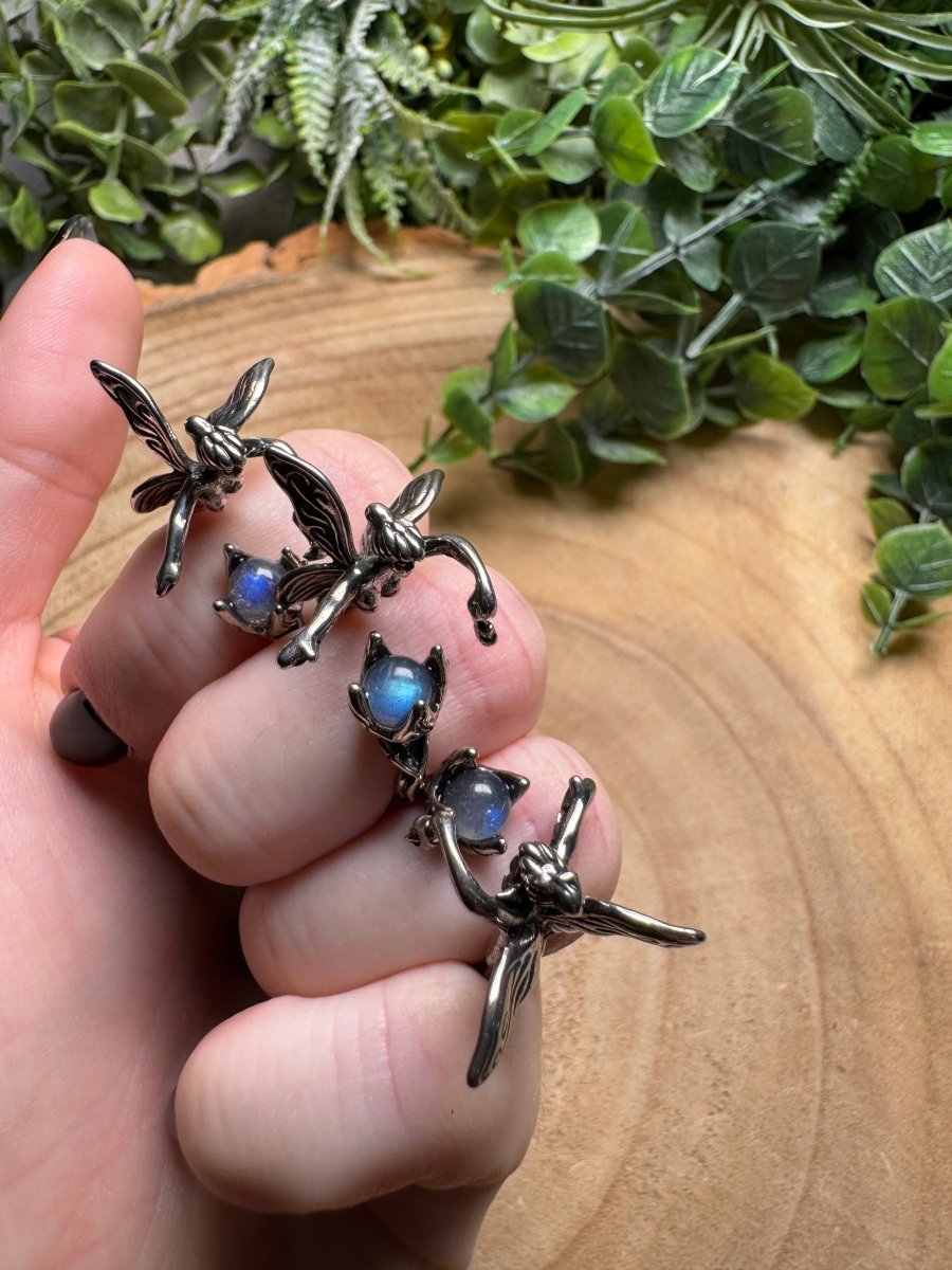 Labradorite Fairy Ring Adjustable