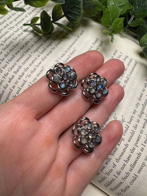 Labradorite Fidget Adjustable Ring