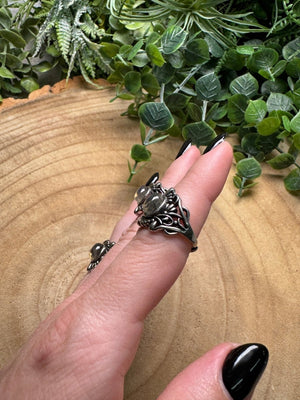 Labradorite Ring Adjustable