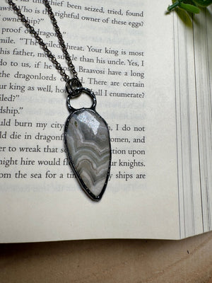 Lace Agate Necklace