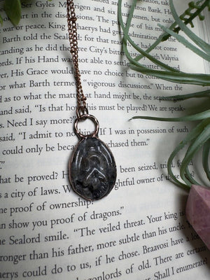 Larvikite Yoni Necklace
