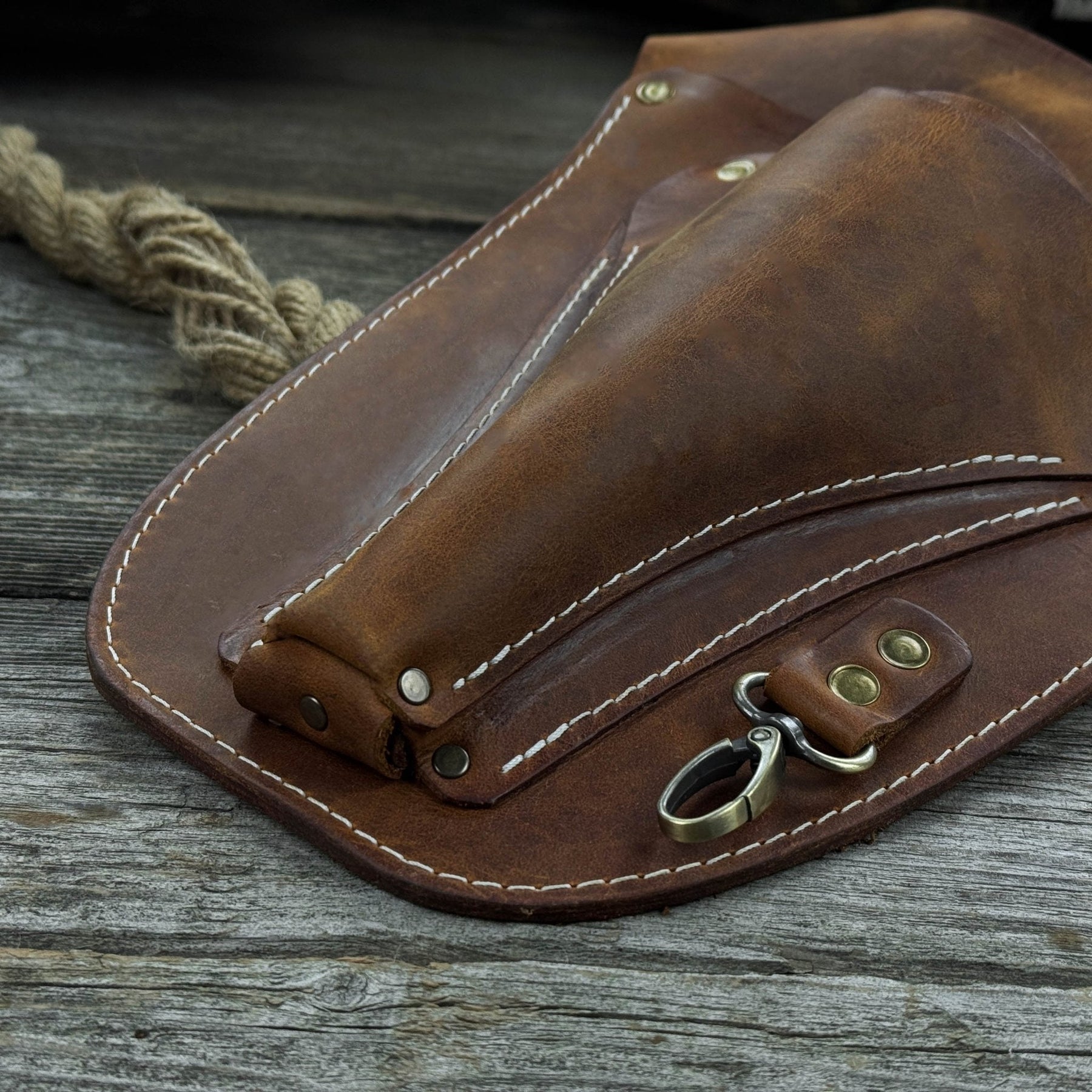 Leather Belt Tool Pouch