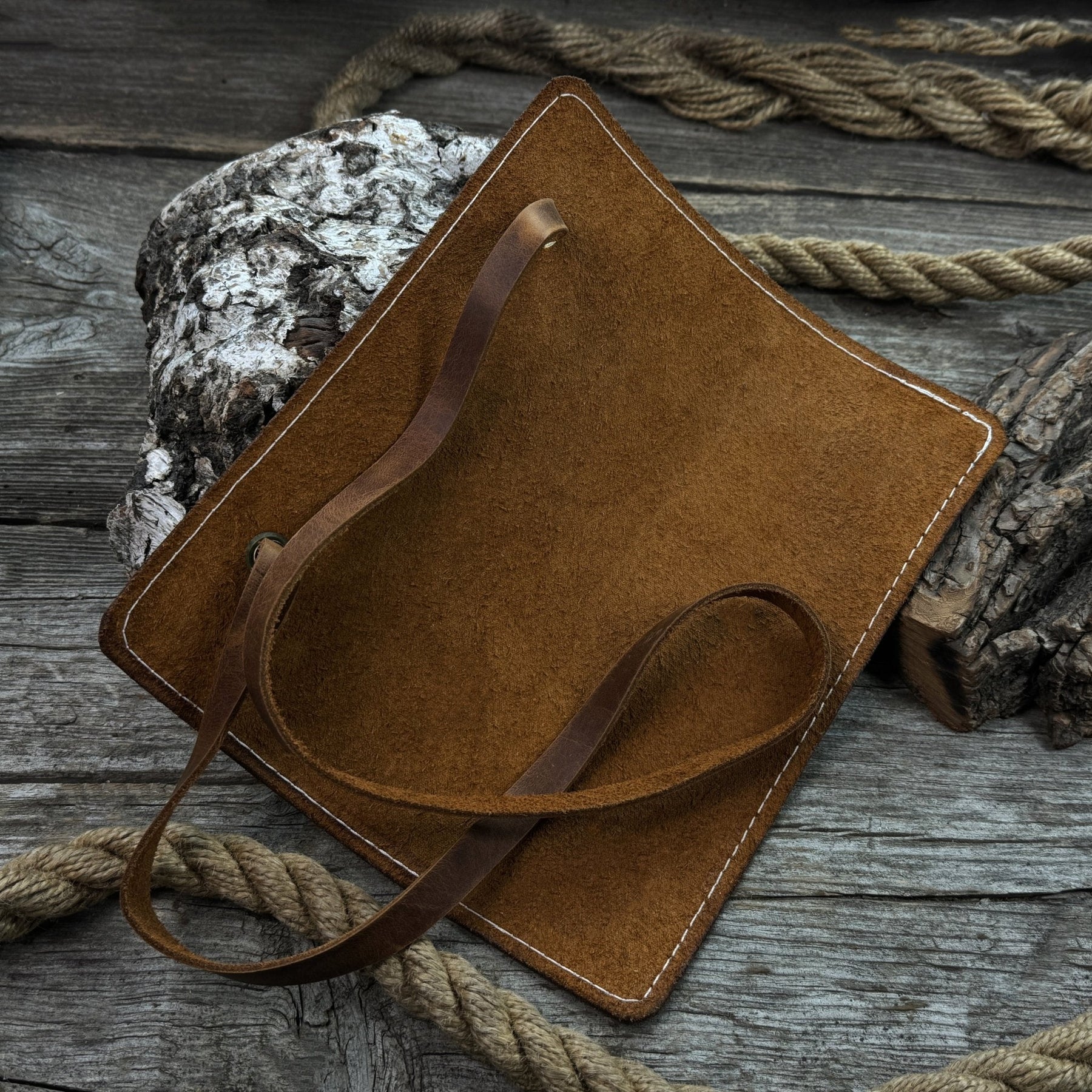 Leather Breast Plate with Belt