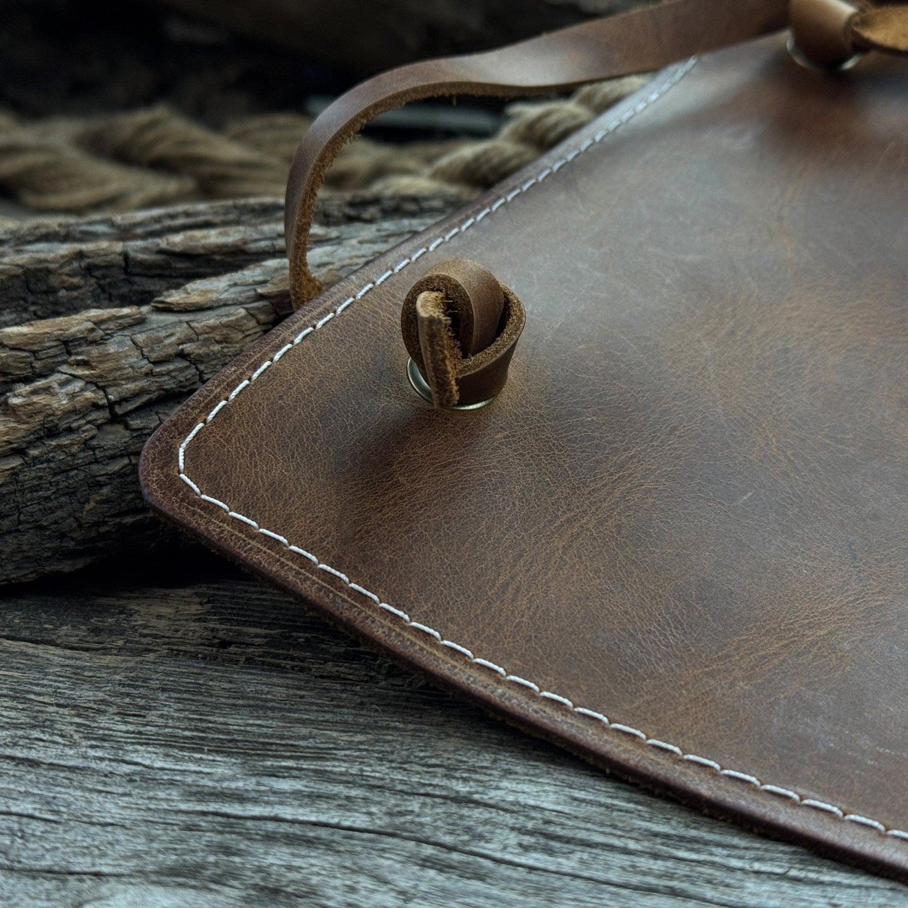 Leather Breast Plate with Belt