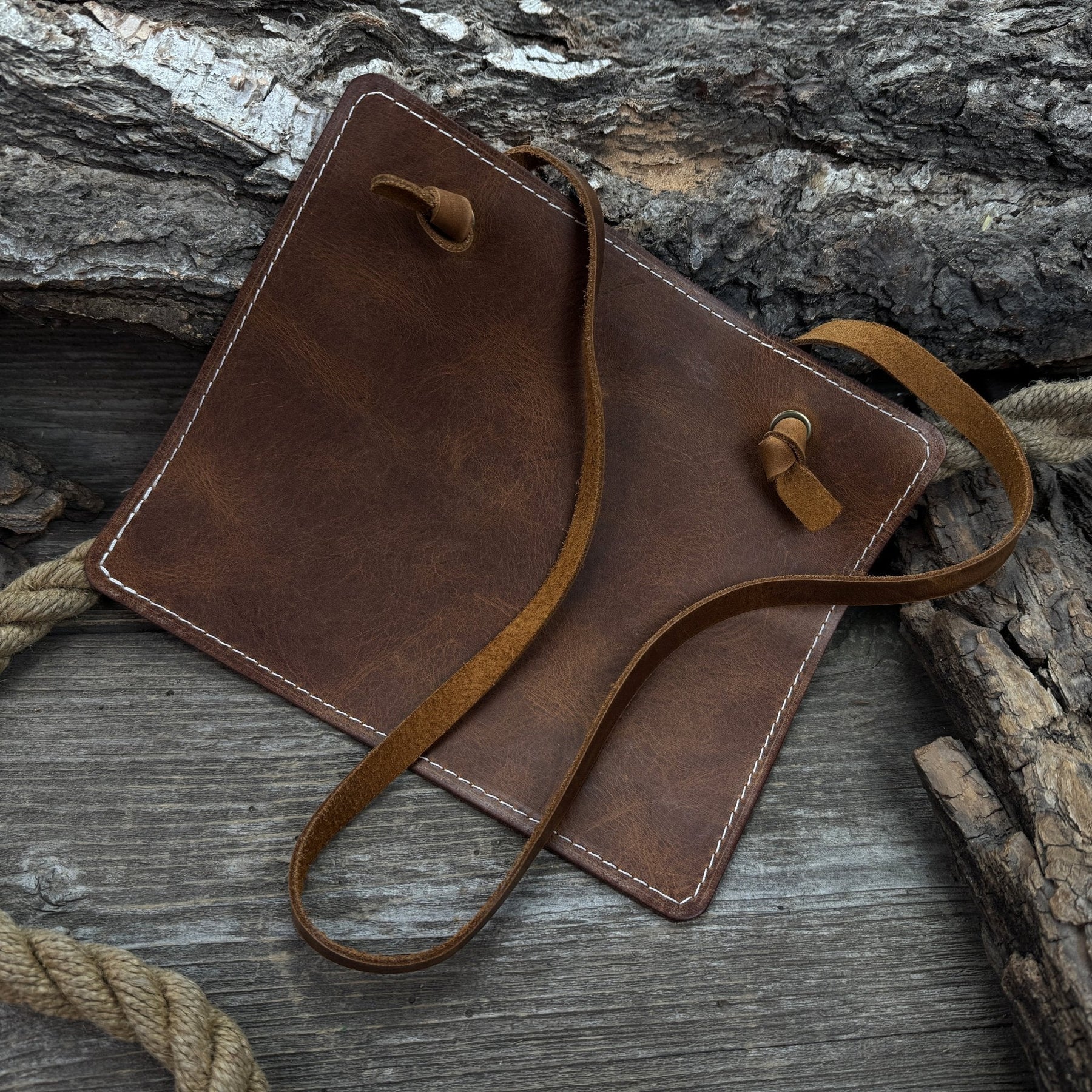 Leather Breast Plate with Belt