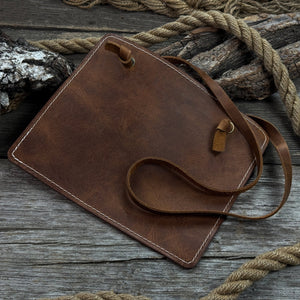Leather Breast Plate with Belt