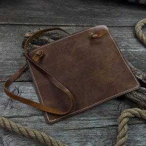 Leather Breast Plate with Belt
