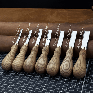 Leather Edge Skiver, 4-16 mm (0.16-0.63 inches)