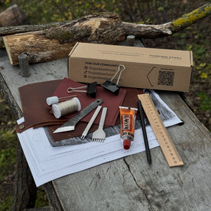 Leather Wallet DIY Kit