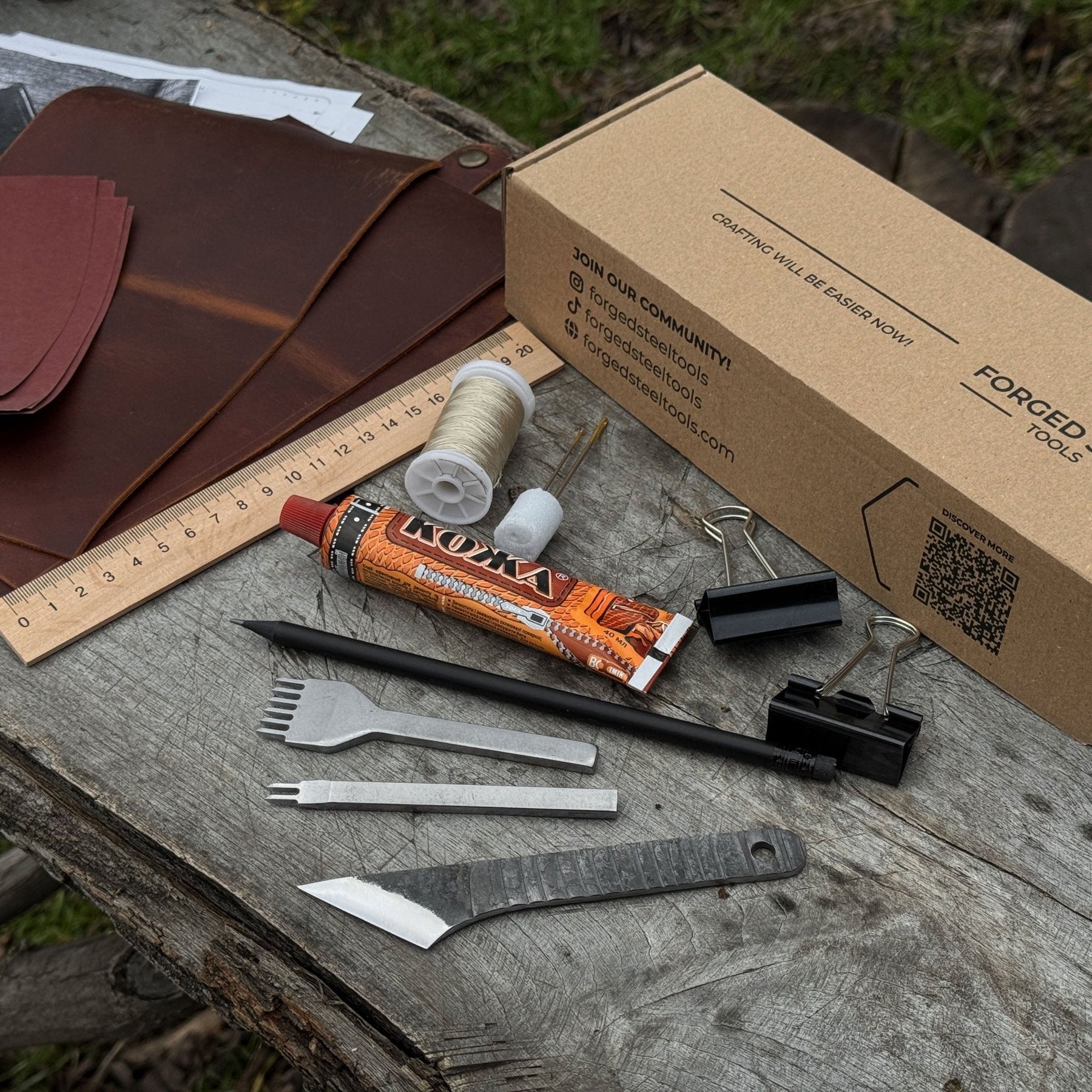 Leather Wallet DIY Kit