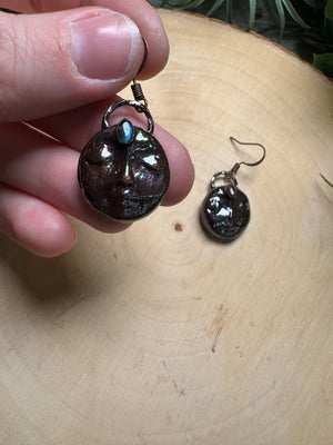 Lillian- Labradorite Goddess Earrings