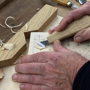 Linden Wood Carving Board with Pre-Drawn Pattern
