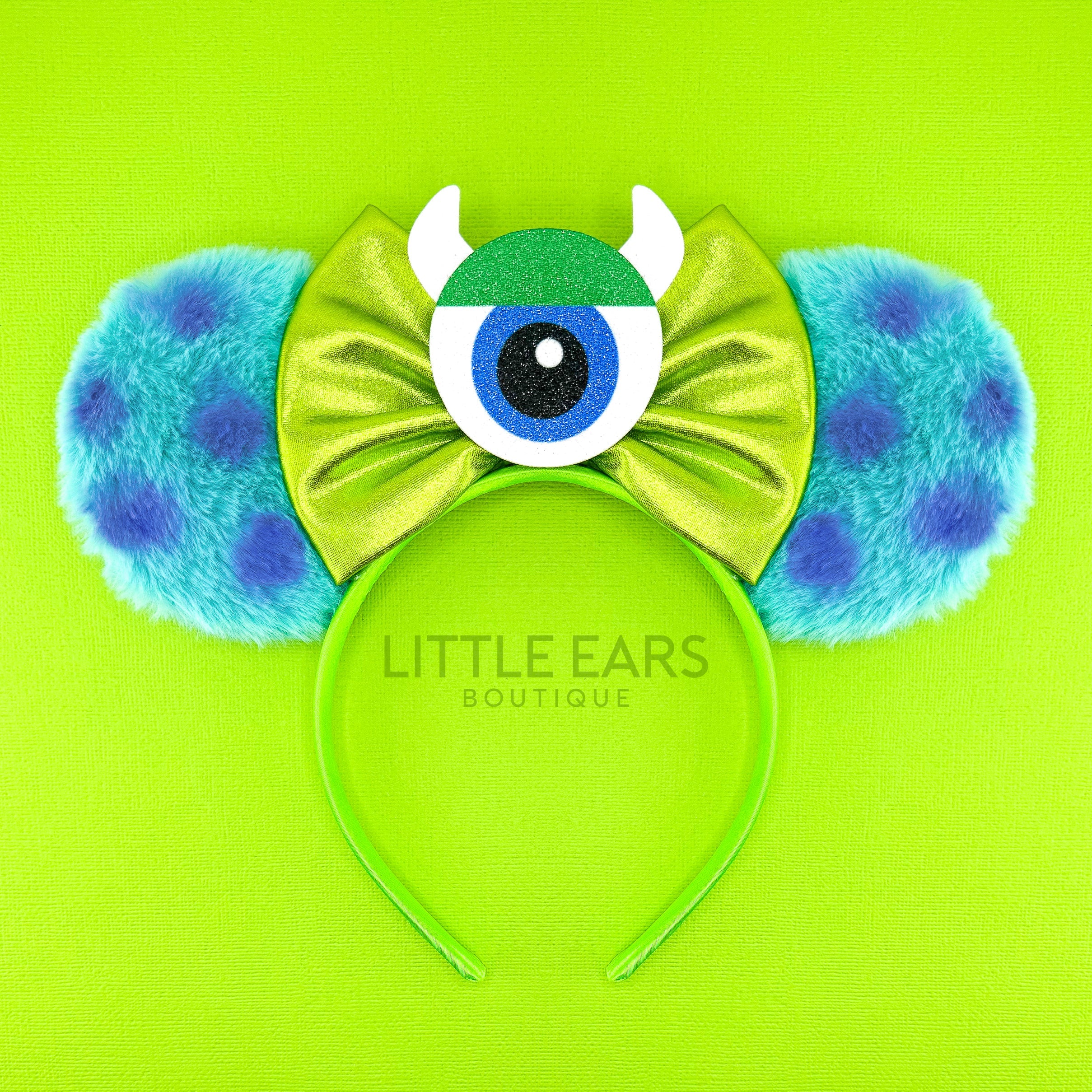 Monster inspired handmade theme park ears by Little Ears Boutique