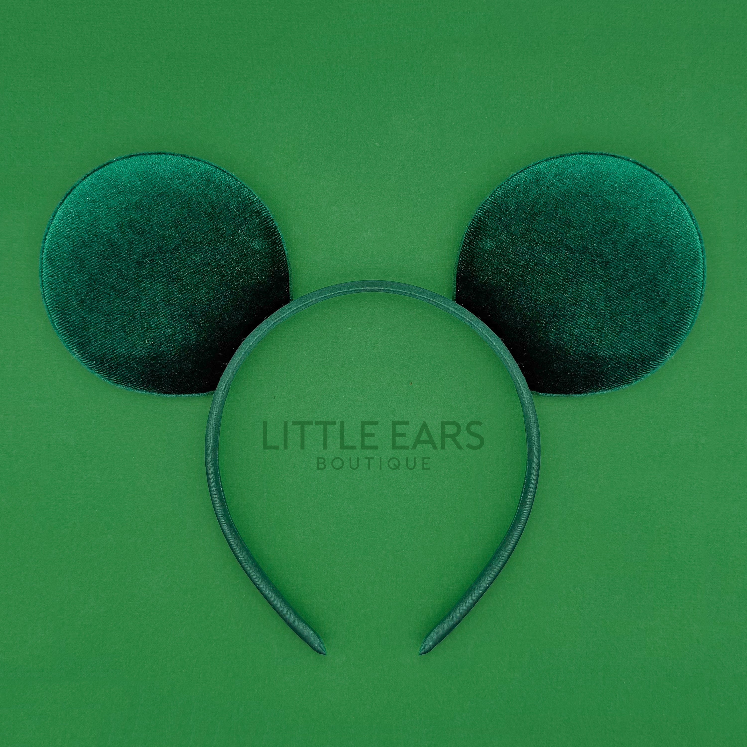 Forest Velvet Mickey Ears for Men