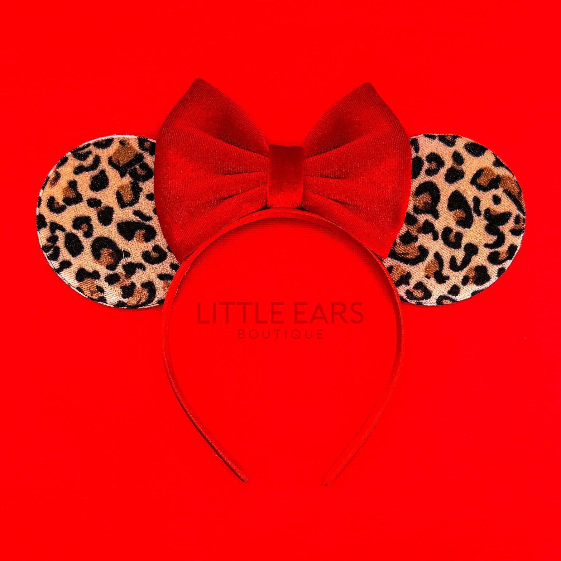 Safari & Red Velvet Mickey Ears