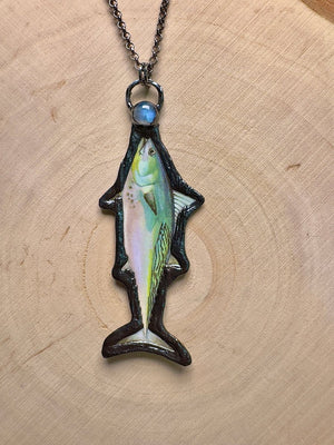 Little Tunny and Moonstone Necklace
