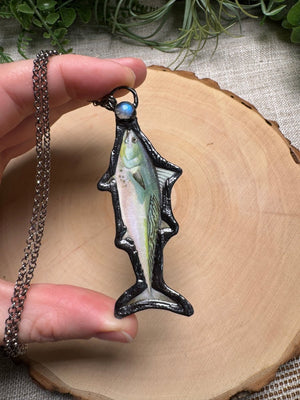 Little Tunny and Moonstone Necklace