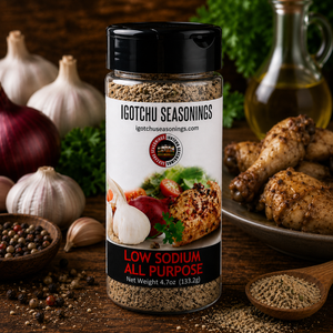Igotchu Low Sodium All Purpose seasonings by Igotchu Seasonings, Southern food gift main product photo