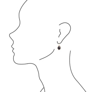 Lucky 7's Earrings - Onyx