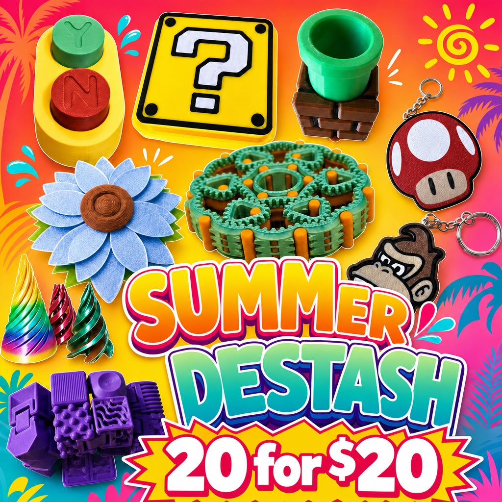 Summer De-Stash Sensory Toy Mystery Mix