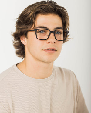Melbourne - Metal & Wood Eyeglasses