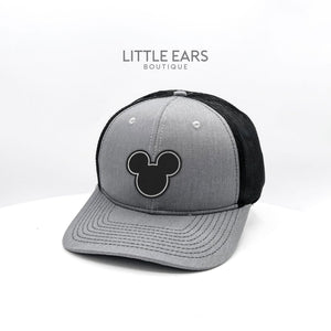 Mickey Black & Silver Trucker Hat