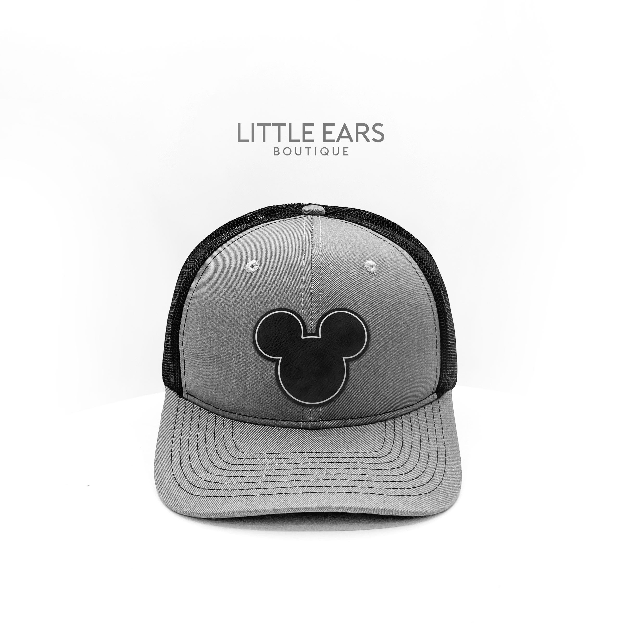 Mickey Black & Silver Trucker Hat