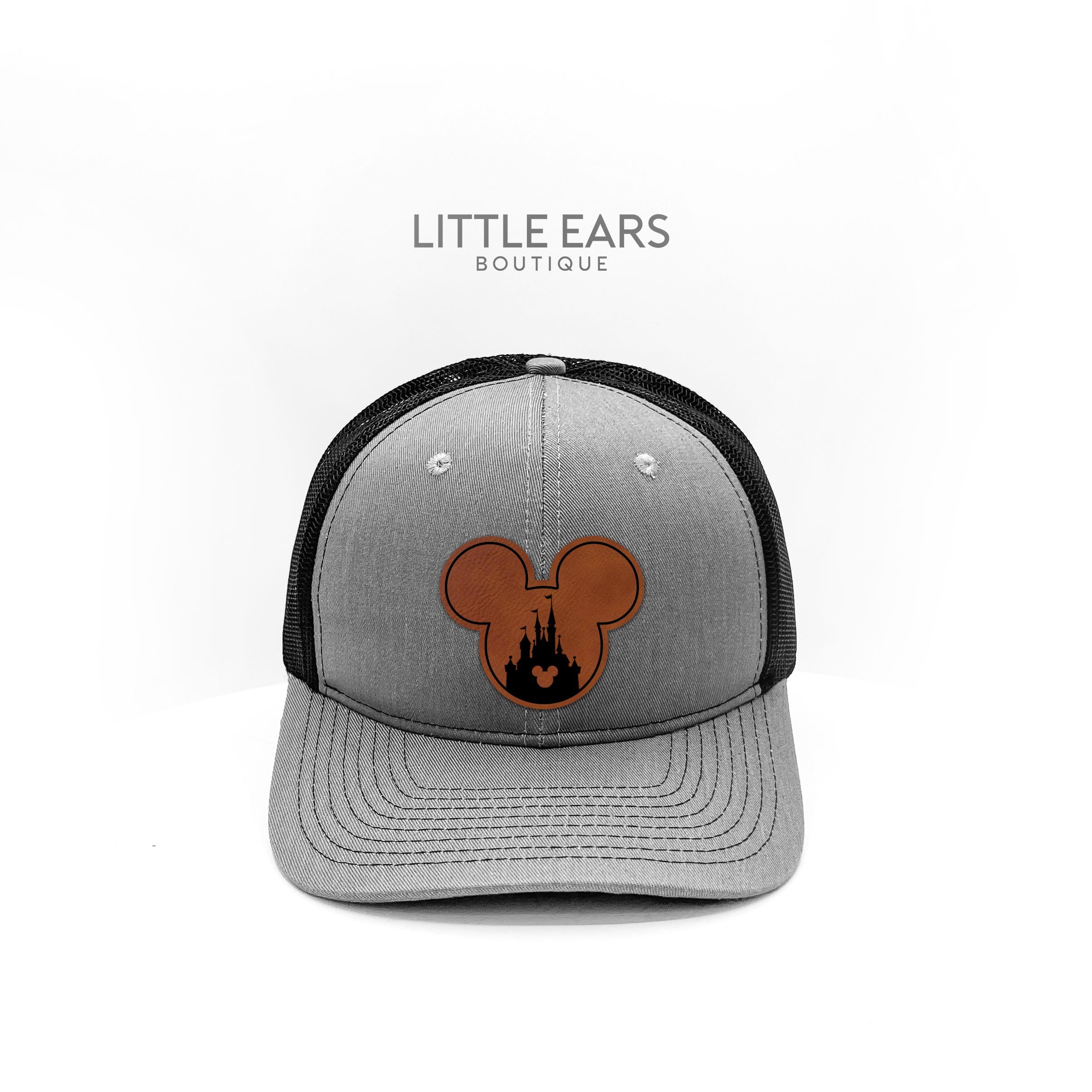 Castle theme park trucker hat by Little Ears Boutique