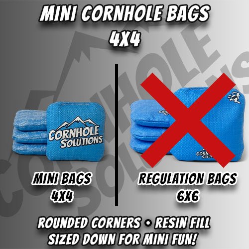 Mini 4"x4" Bags - Set of 4