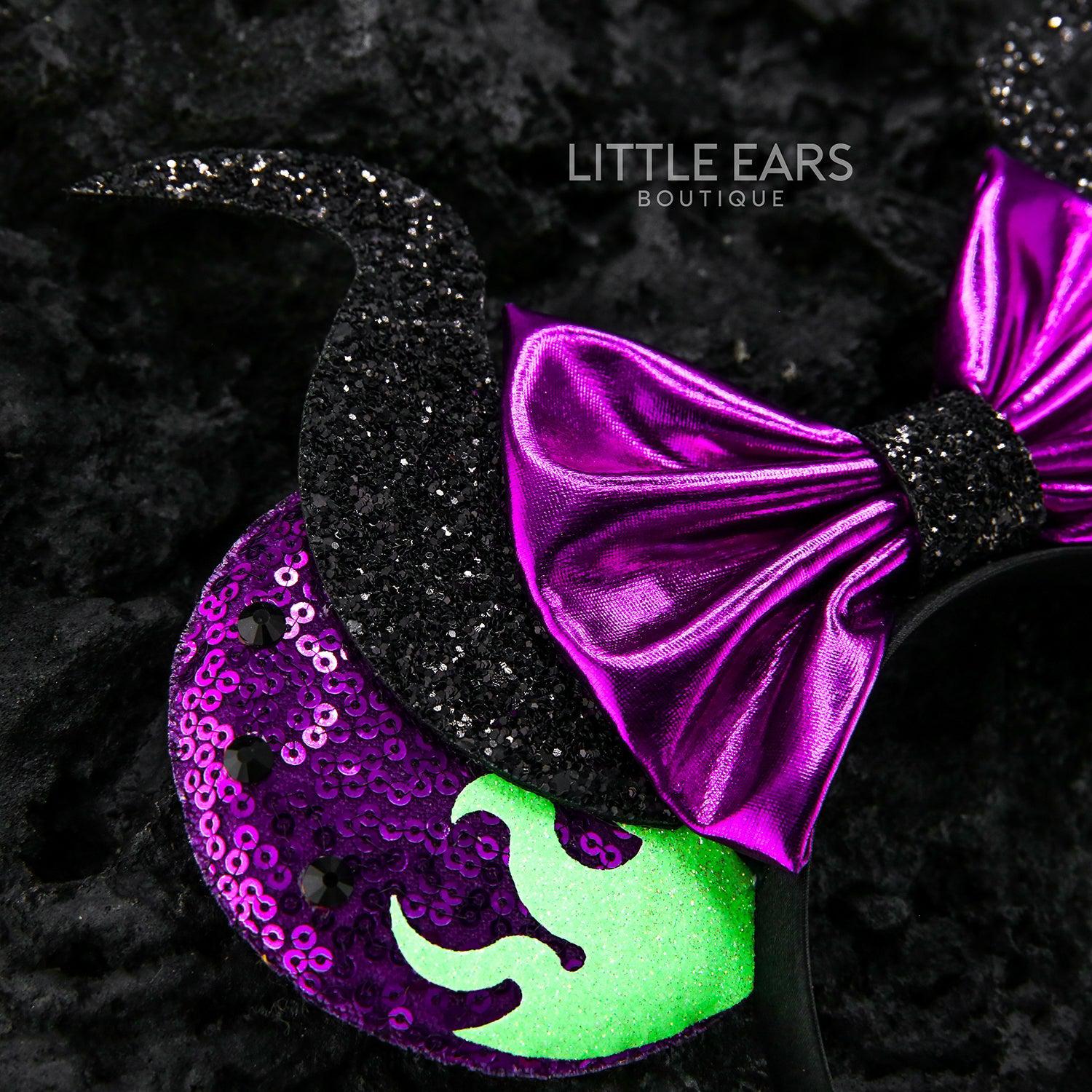 Mistress of All Evil Glitter Mickey Ears