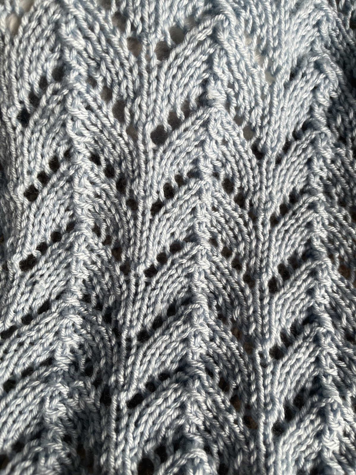 Freya Stroller Blanket Pattern Digital Pattern detail view 2 by Mountaintop Yarn