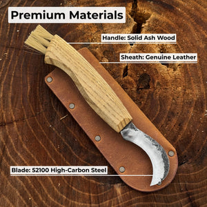 Mushroom Knife for Forest Walks, 6 cm (2.36 inches)