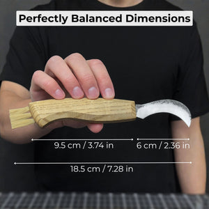 Mushroom Knife for Forest Walks, 6 cm (2.36 inches)