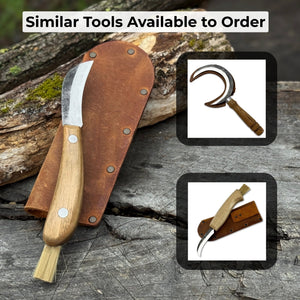Mushroom Knife for Forest Walks, 6.5 cm (2.56 inches)