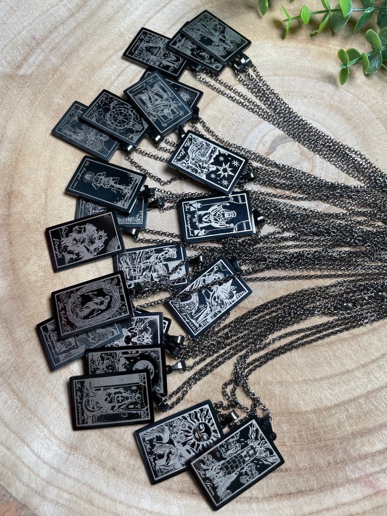 Mystery Pull Tarot Card Necklace