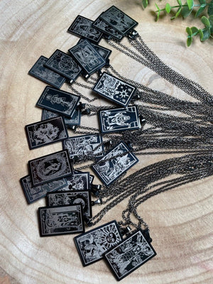 Mystery Pull Tarot Card Necklace